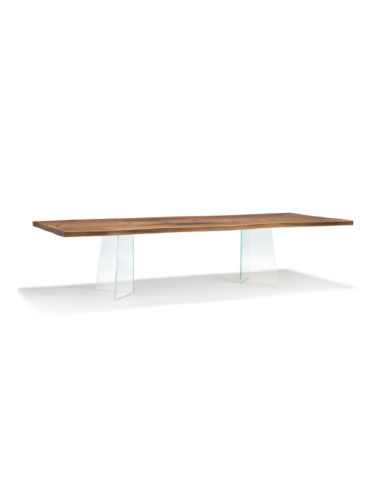 VERO, Vero Compact Table in solid walnut or solid oak