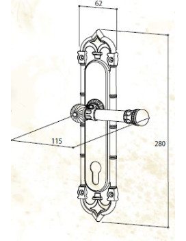 Brass Handle IA02-02