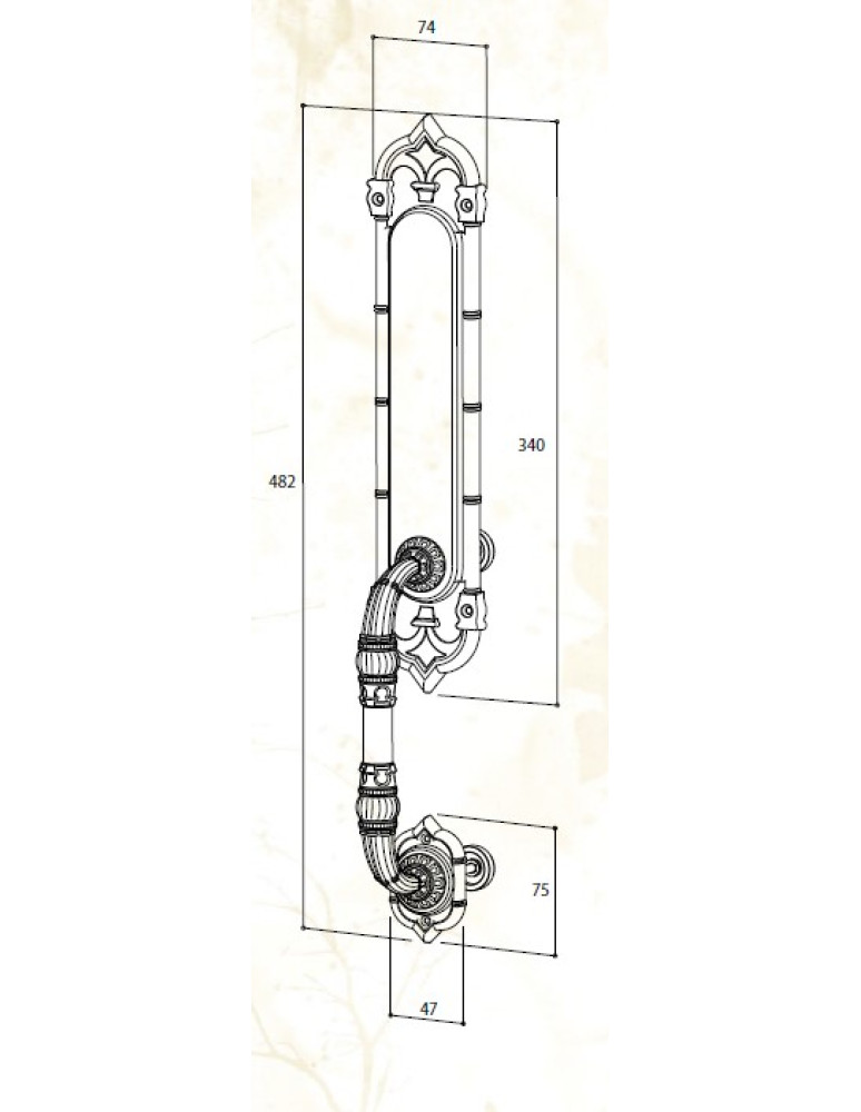 Brass Handle IA02-05