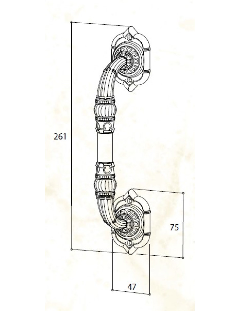 Brass Handle IA02-06