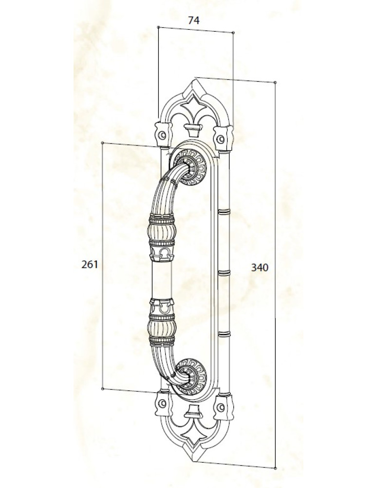 Brass Handle IA02-07