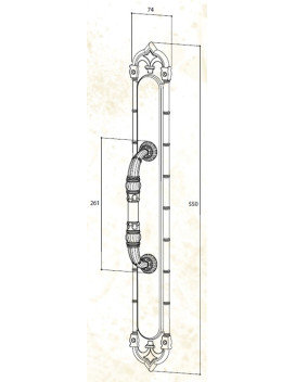 Brass Handle IA02-10