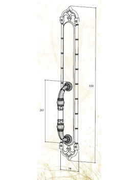 Brass Handle IA02-12