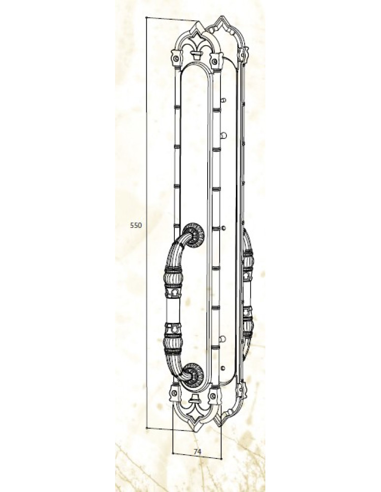 Brass Handle IA02-16