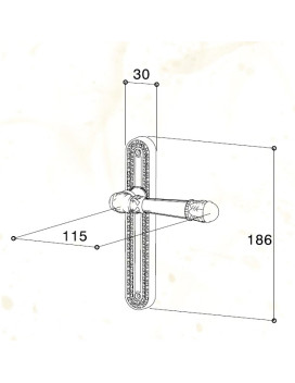 Brass Handle IA04-08