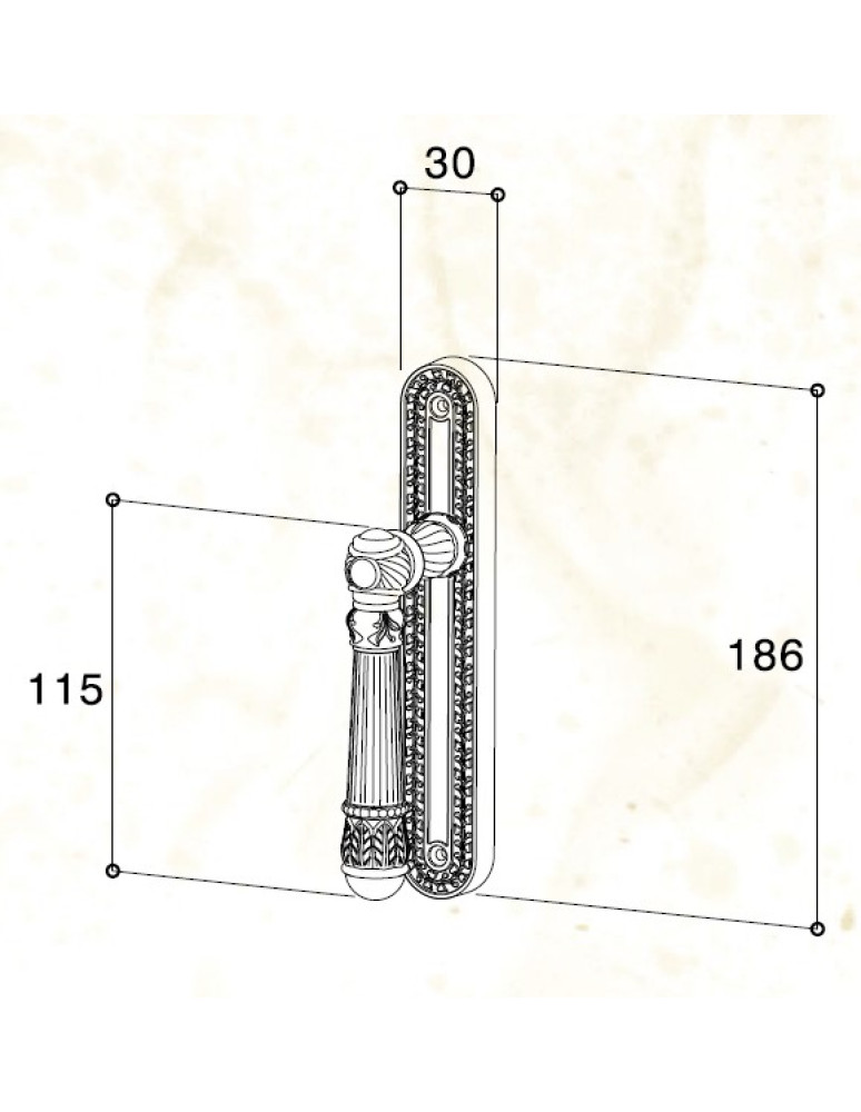 Brass Handle IA04-09