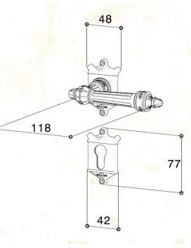 Brass Handle IA07-01