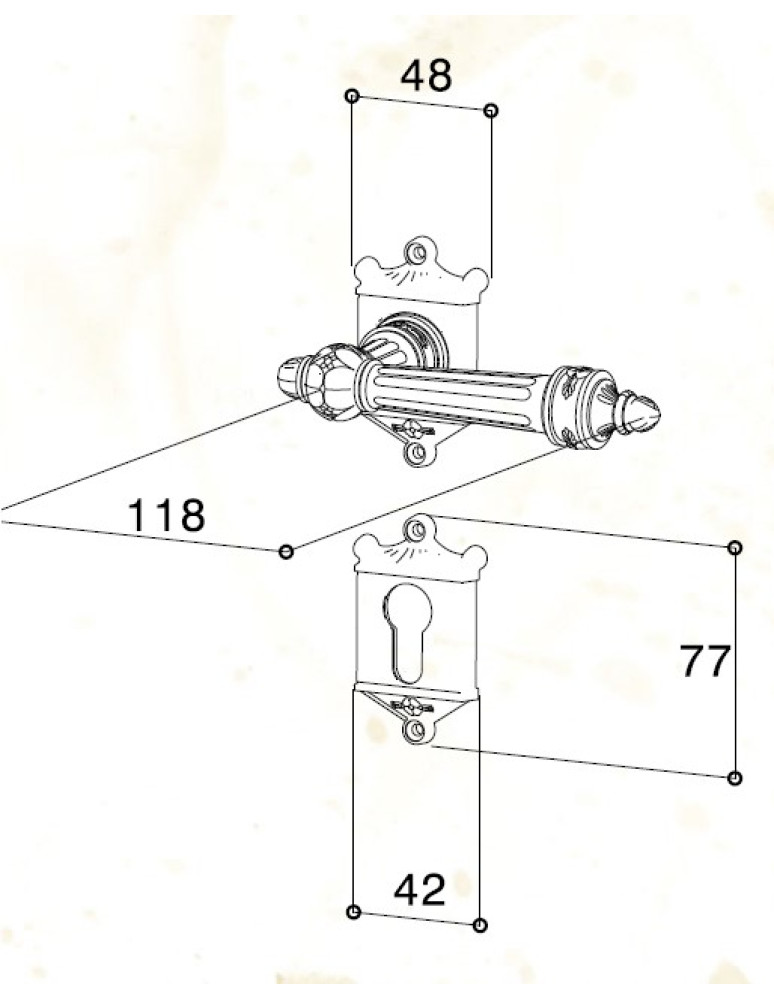 Brass Handle IA07-01