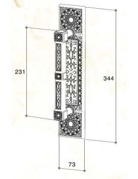 Brass Handle IA08-07