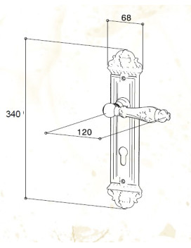 Brass Handle IA10-03