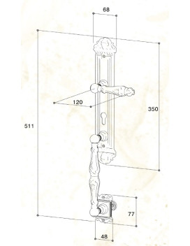 Brass Handle IA10-04