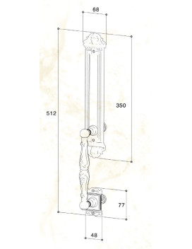 Brass Handle IA10-05