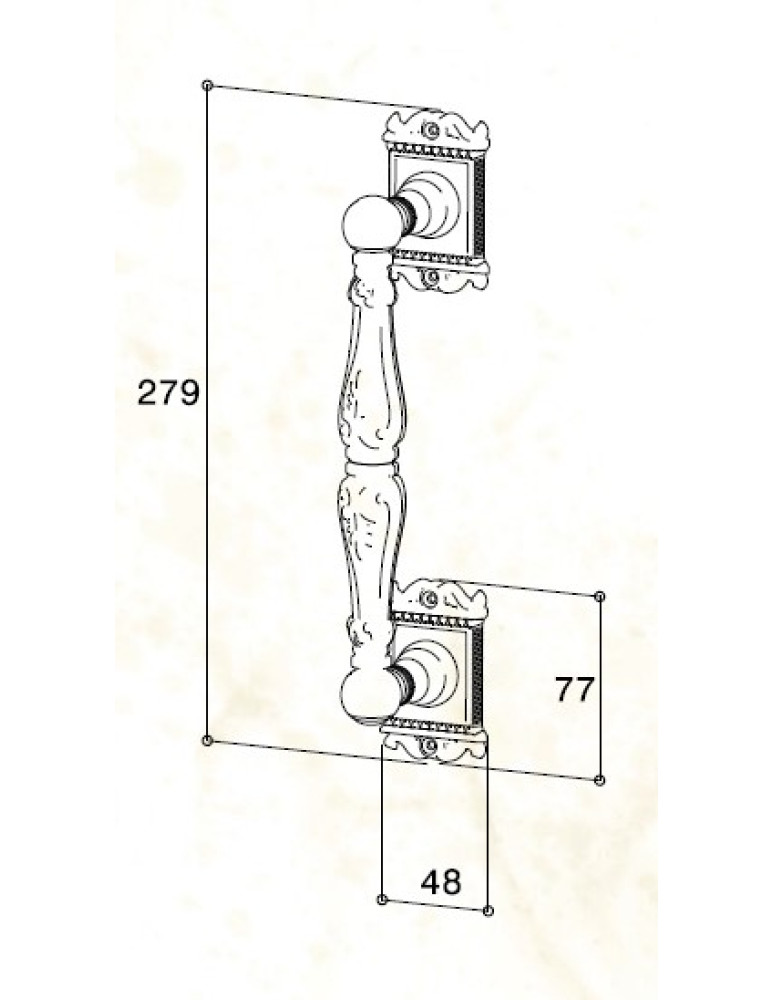 Brass Handle IA10-06