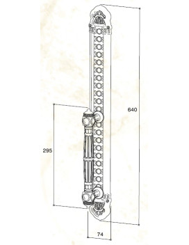 Brass Handle IA22-12