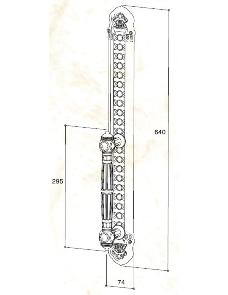 Brass Handle IA22-12