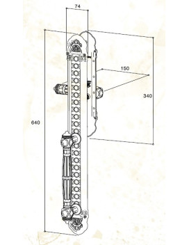 Brass Handle IA22-15