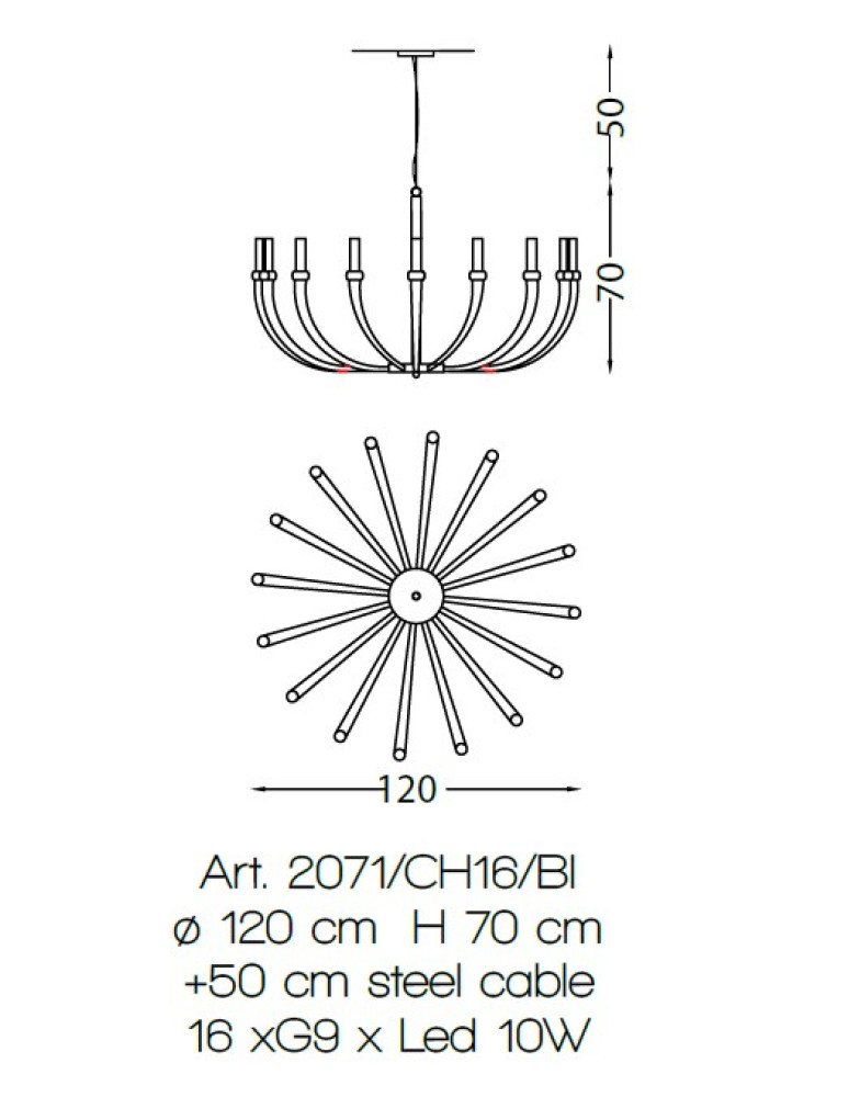 Chandeliers 2071CH16