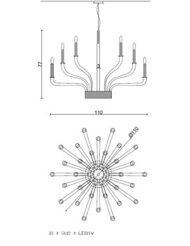 Chandeliers 2079CH30