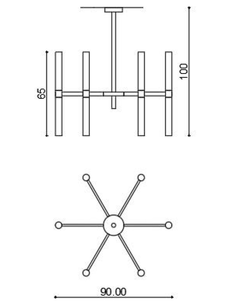 Chandeliers 2218/CH6+6