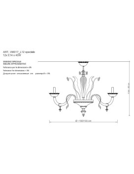 Chandeliers 2228/CH12