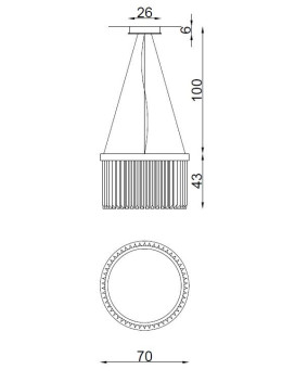 Chandeliers 2260/M