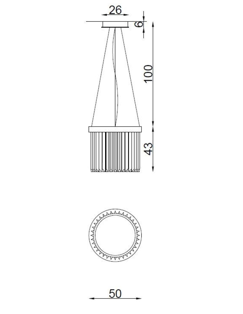 Chandeliers 2260/P