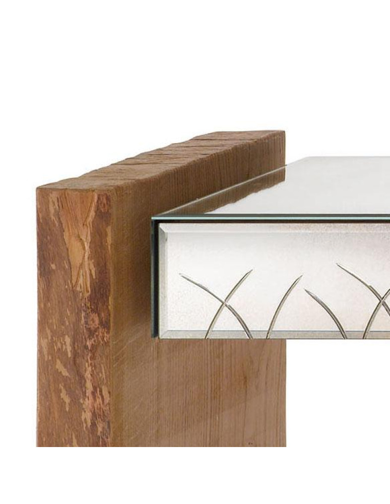 Oaky Contemporary Console