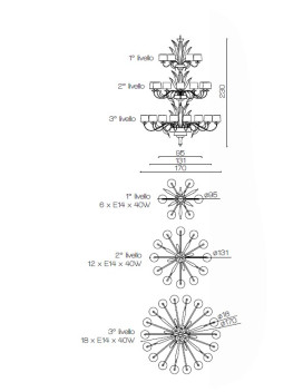 Chandeliers 1930/CH36