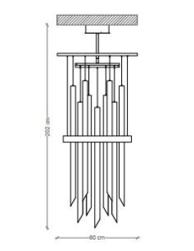 Chandeliers IPM104CH2