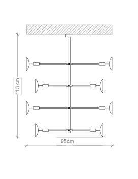 Chandeliers IPM109CH12