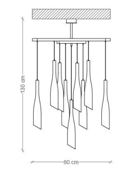 Chandeliers IPM111CH9