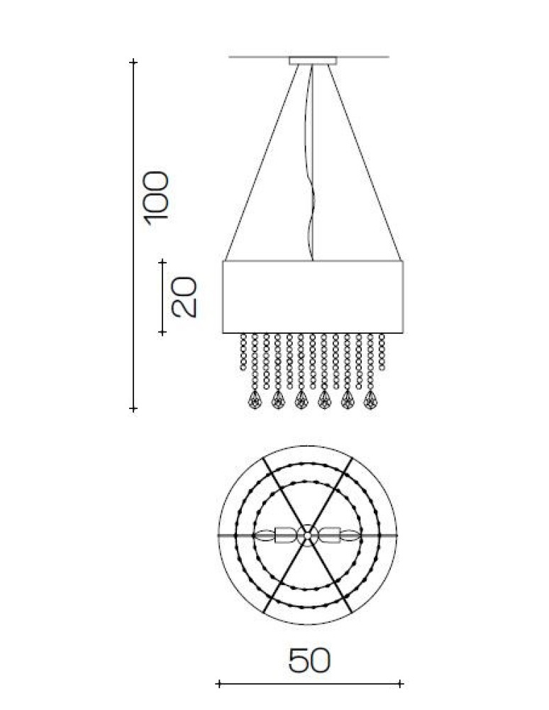 Chandeliers 1386/CH2