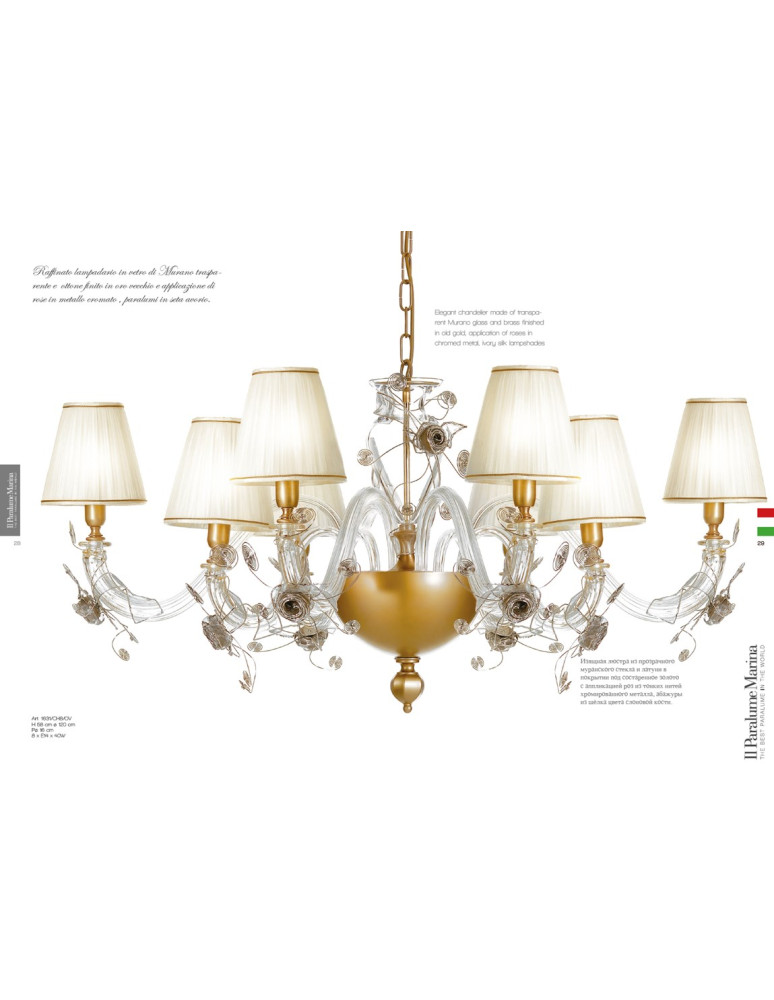 Chandeliers 1631/CH8/OV