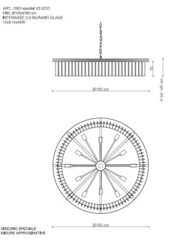 Chandeliers 2260CH12