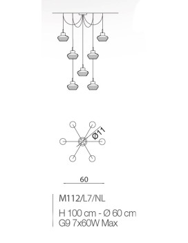 Chandeliers M112/L7