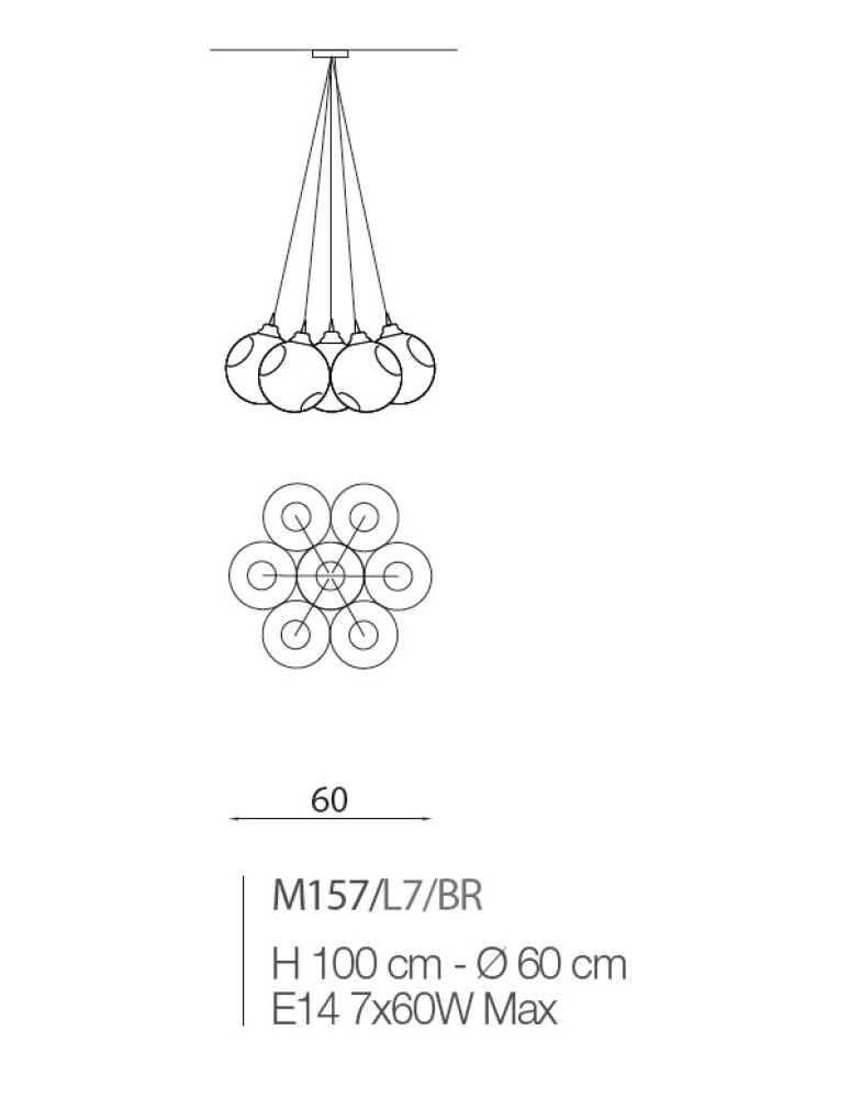 Chandeliers M157/L7