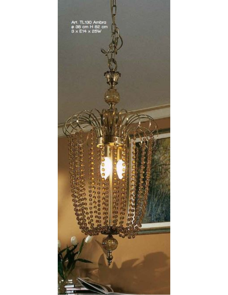 Chandeliers TL130 ambra