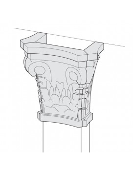 Decorative Pilaster Capital