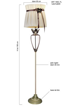 Floor Lamps 1850FL/FUMENR