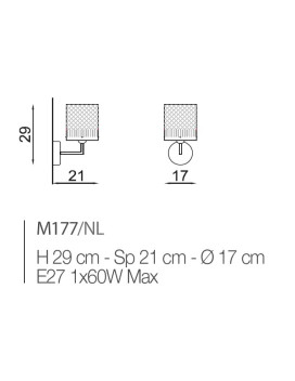 Wall Lamps M177